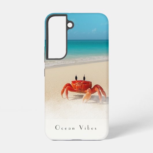 Vibes océaniques - Samsung Galaxy S22 Coque (Verso)