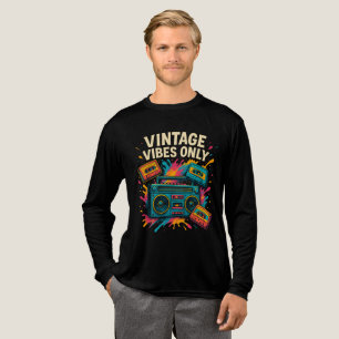 Vibes Only T-shirt – Retro 80s Cassette