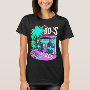 Vibes Outfit Retro Aesthetic 1990 Costume Ret T-shirt