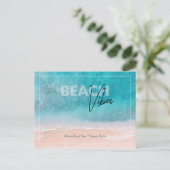 Vibes Plage Carte postale Maisons de vacances (Debout devant)