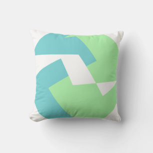 Vibes positives Abstrait Art Cushion Coussin