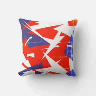 Vibes positives Abstrait Art Cushion Coussin