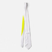 Vibes positives Bleu jaune Cravate minimaliste (Dos)
