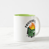 Vibes Positives Dumpster Mug (Devant droit)