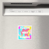 Vibes positives Magnet de couleurs Abstrait Art Pa (In Situ (Lave-vaisselle))