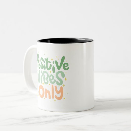 Vibes Positives Mignonnes À Jouer Seulement Mug (Devant gauche)