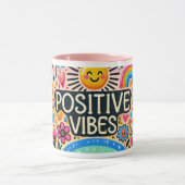 Vibes positives, Mug coloré (Centre)