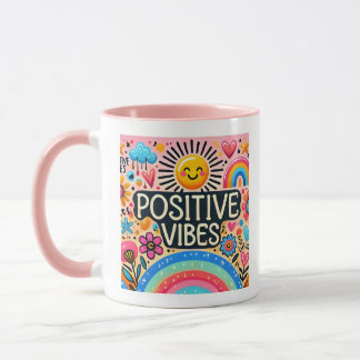 Vibes positives, Mug coloré
