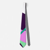 Vibes positives Pastel Purple Cravate minimaliste (Devant)