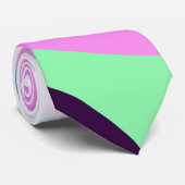 Vibes positives Pastel Purple Cravate minimaliste (Roulé)
