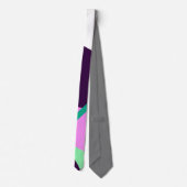 Vibes positives Pastel Purple Cravate minimaliste (Dos)