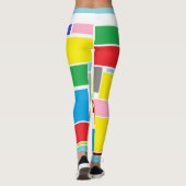 Vibes positives Splash of color Leggings (Dos)