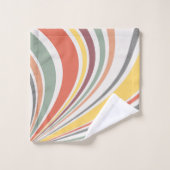 Vibes rétro colorées (Gant de toilette)