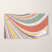 Vibes rétro colorées (Serviette à main)