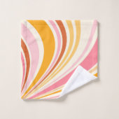 Vibes rétro colorées (Gant de toilette)