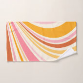 Vibes rétro colorées (Serviette à main)