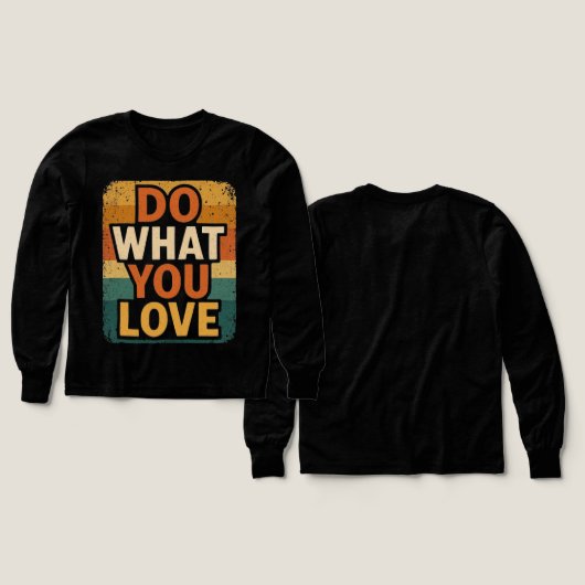 Vibes Rétro - Faites ce que vous aimez (Motif recto et verso)