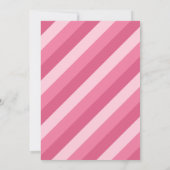 Vibes rétro (rose) Faire-part d'obtention d'un dip (Dos)