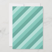 Vibes rétro (Vert) Faire-part d'obtention d'un dip (Dos)