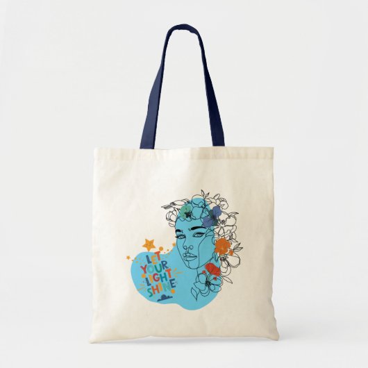 Vibes Sac fourre-tout - Laissez votre lumière bril (Devant)