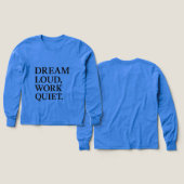 Vibes Speak Louder Than Words (Motif recto et verso)