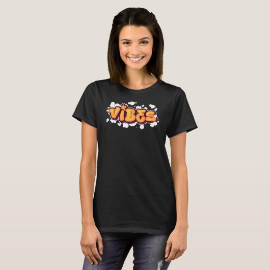 Vibes t-shirt (Voorkant volledig)