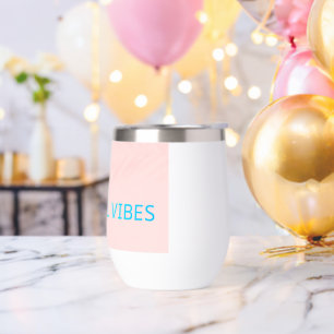 Vibes tropicales Bouteille d'eau - Aquarelle rouss