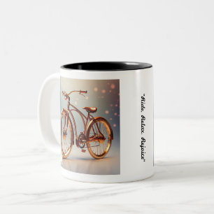 " Vibes" Tweekleurige Koffiemok