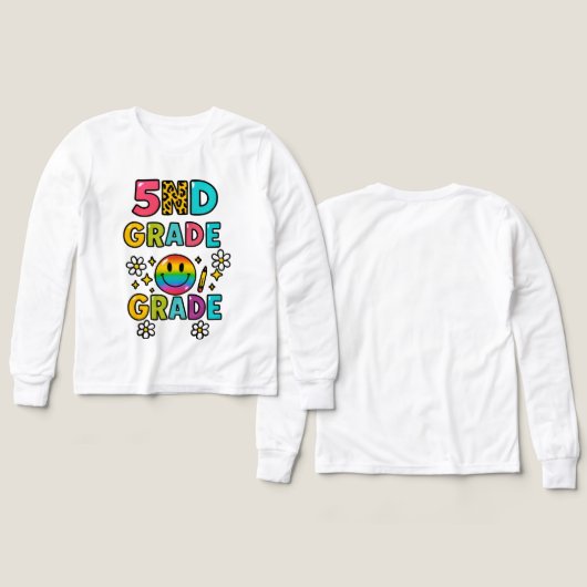 Vibes van de 5e klas: leren met een twist! (Voorkant /achterkant)