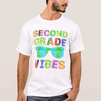 Vibes van de tweede graad eerste dag t-shirt