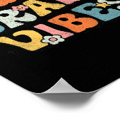 Vibes vierde graad - het Viste Team van de Grade R Poster (Hoek)