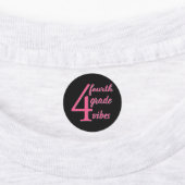 Vibes vierde graad labels (Aangebracht)