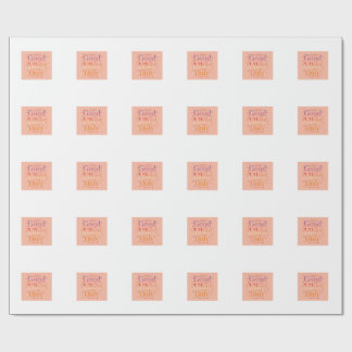 Vibes voor een goede dag cadeaupapier