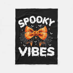 Vibes Vrouwen Meisjes Kinder Schattigee Halloween  Fleece Deken