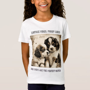  vibes, wazige liefde: Puppy Love T-Shirt