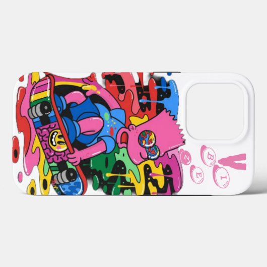 Vibez iPhone Case (Achterkant (horizontaal))