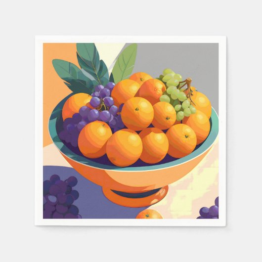 Vibin’ met vitamine C Servet (Voorkant)