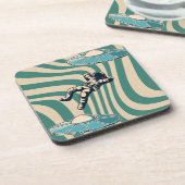 Vibing astronaut dessous de verre (Côté gauche)