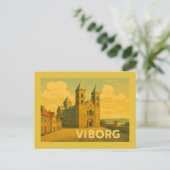 Viborg Denemarken Kathedraal Briefkaart (Staand voorkant)