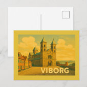 Viborg Denemarken Kathedraal Briefkaart (Voorkant / Achterkant)