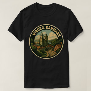 Viborg Denemarken Kathedraal T-shirt
