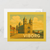 Viborg Denmark Cathedral Briefkaart (Voorkant / Achterkant)