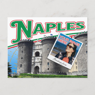 Vibranly Naples Italy photo collage Briefkaart