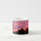 Vibranly Pink Sunrise Espresso Kop (Voorkant)