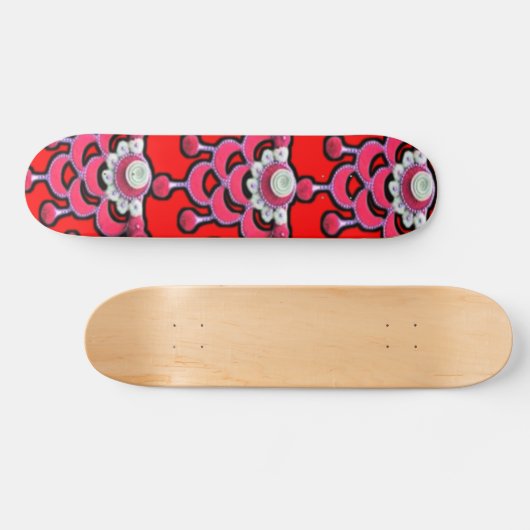 Vibrant 3D Digital Artwork Skateboard Deck (Horz)