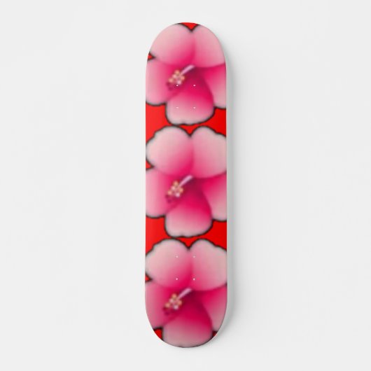 Vibrant 3D Digital Artwork Skateboard Deck (Devant)