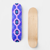 Vibrant 3D Digital Artwork Skateboard Deck (Recto)