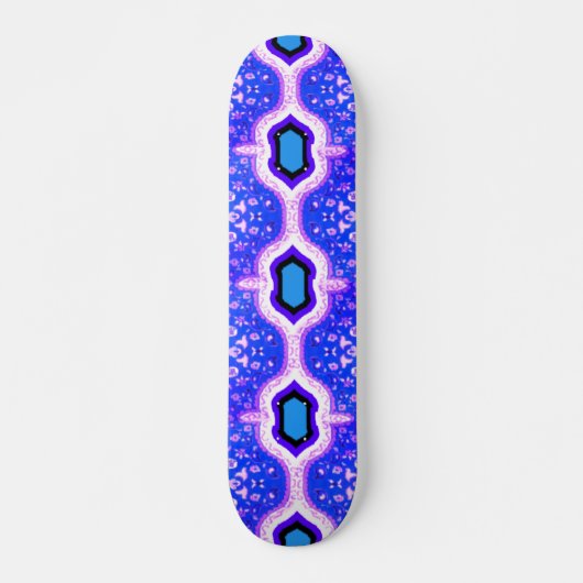 Vibrant 3D Digital Artwork Skateboard Deck (Devant)