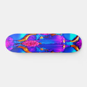 Vibrant 3D Digital Artwork Skateboard Deck (Horz)