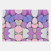 Vibrant Abstract Inpakpapier Vel (Voorkant 3)